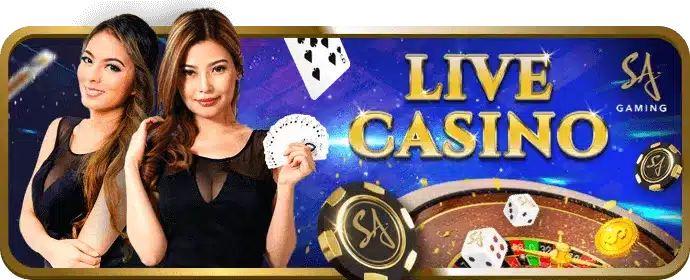 LUCKYBET app interface showing live casino game selection on mobile
